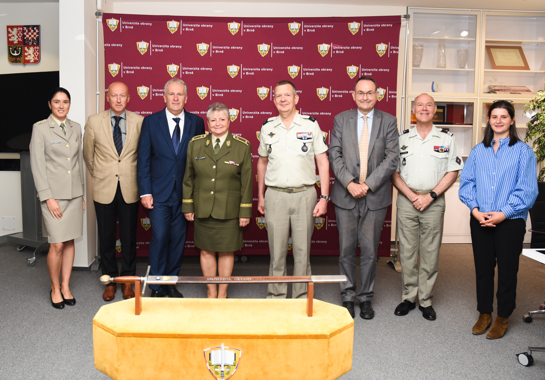 Právě si prohlížíte French Delegation Visit University of Defence
