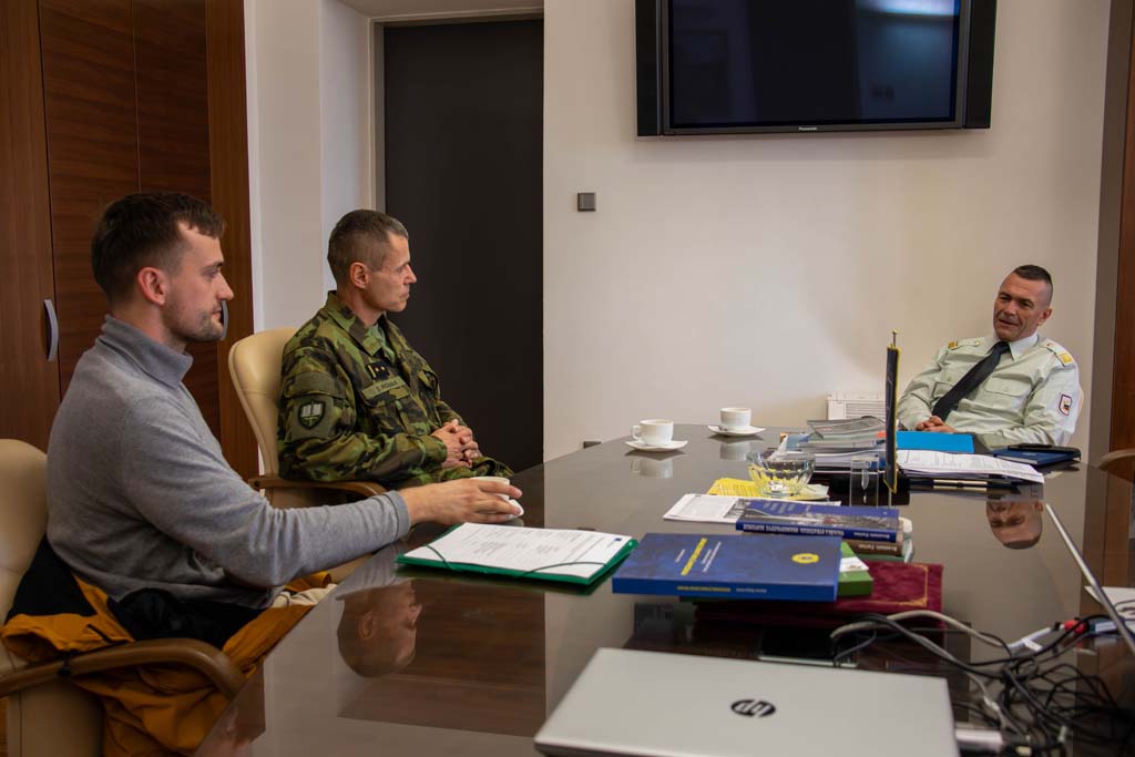 Výměna zkušeností a navázání spolupráce s Military Schools Centre v Mariboru