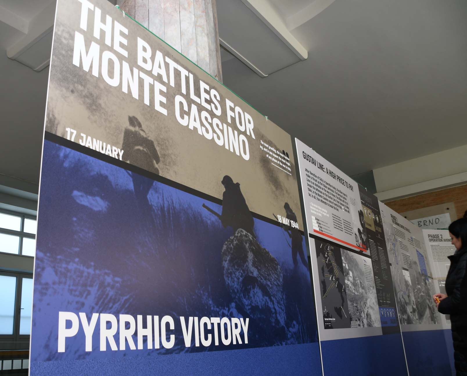 Výstava připomíná polskou účast v bitvě o Monte Cassino