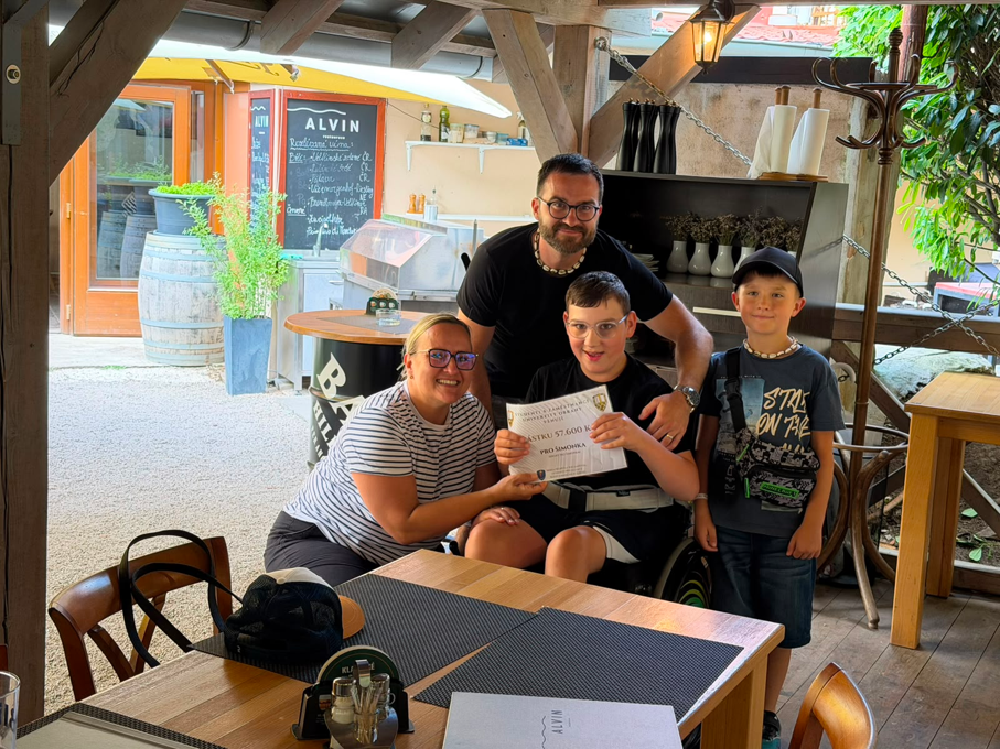 Přečtete si více ze článku Třetí ročník sbírky pro Šimonka opět spojil Univerzitu obrany